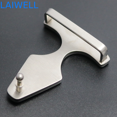 Conector personalizado de acero inoxidable de plata del corchete del metal de las hebillas del cinturón