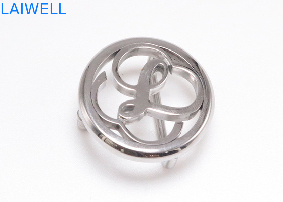 Hebillas del cinturón occidentales de Custom Letter Metal del vaquero del estilo del más nuevo diseño con el final de plata