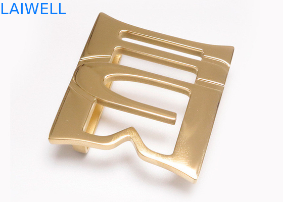 Hebillas del cinturón occidentales de Custom Letter Metal del vaquero del estilo del más nuevo diseño con el final de plata