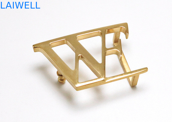 Accesorio personalizado de acero inoxidable de la pretina del metal de las hebillas del cinturón del color oro del diseño simple