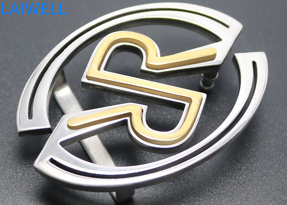 Hebilla del cinturón occidental del metal de Solid Stainless Steel del vaquero para el funcionamiento durable