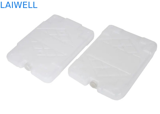 El encargado reutilizable del hielo de 195*140*30M M PE crea los envases de plástico para requisitos particulares para el almacenamiento