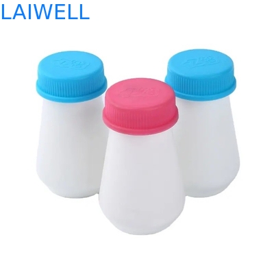 Botellas de encargo únicas del embalador del color de los envases de plástico del HDPE del diseño 200ML con la ayuda de servicio del OEM