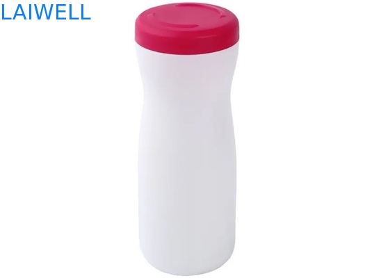 Envases plásticos Cosmo del cilindro del HDPE 800ML alrededor de las botellas con la impresión del tapón de tuerca disponible