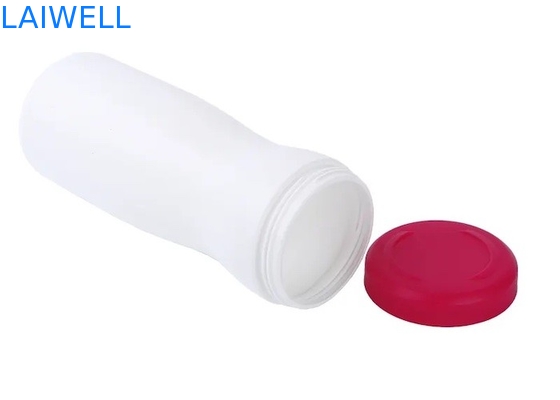 Envases plásticos Cosmo del cilindro del HDPE 800ML alrededor de las botellas con la impresión del tapón de tuerca disponible