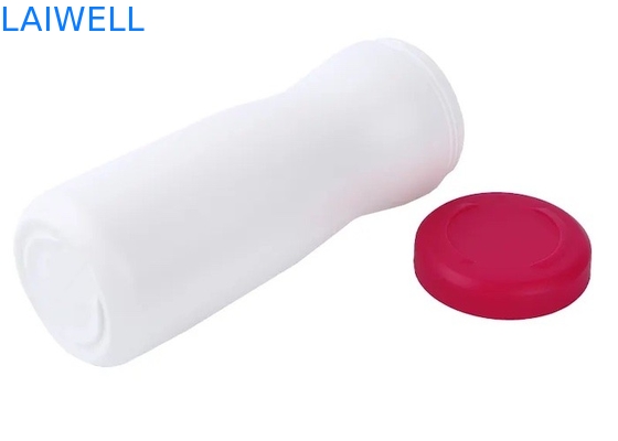 Envases plásticos Cosmo del cilindro del HDPE 800ML alrededor de las botellas con la impresión del tapón de tuerca disponible
