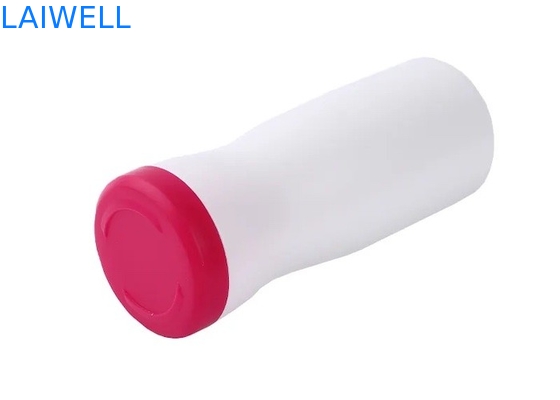 Envases plásticos Cosmo del cilindro del HDPE 800ML alrededor de las botellas con la impresión del tapón de tuerca disponible