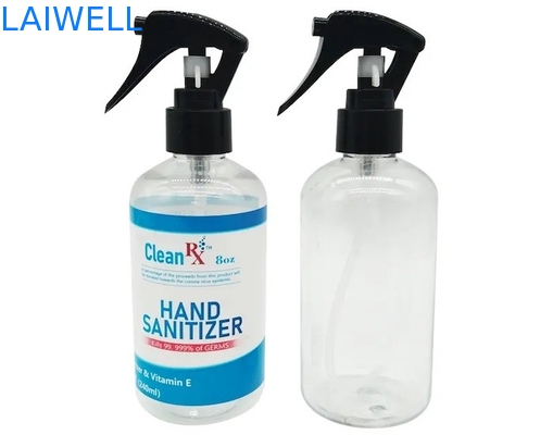 Envase plástico del embalador de la botella del espray del disparador del ANIMAL DOMÉSTICO 250ML con el puerto de cargamento de Shenzhen y impresión disponible