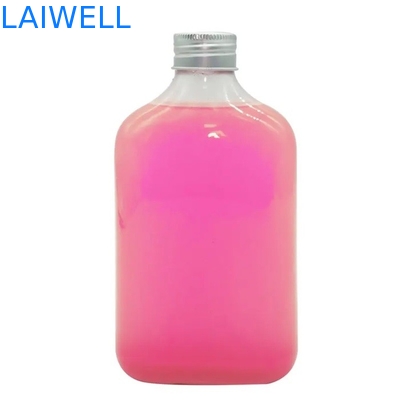 Envases de plástico de consumición de la bebida de la botella de Joice del ANIMAL DOMÉSTICO transparente de encargo 350ML para los compradores de B2B