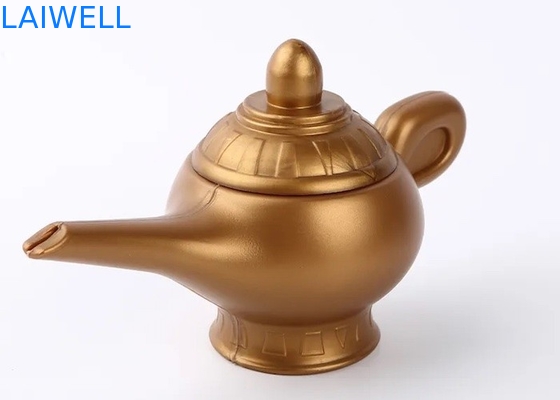 El HDPE estático anti de encargo Halloween de los envases de plástico apoya la lámpara malvada negra de Genie Lamp Souvenir Aladdin Magic