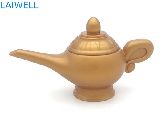 El HDPE estático anti de encargo Halloween de los envases de plástico apoya la lámpara malvada negra de Genie Lamp Souvenir Aladdin Magic
