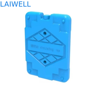 La aduana azul del bloque del congelador del hielo de la botella del ladrillo del HDPE carga la poder plástica de la resistencia de la humedad alta