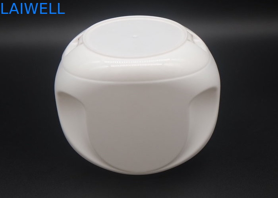 Caja de almacenamiento detergente durable de la botella de los envases de plástico del color del lavadero de la caja blanca PE del gel