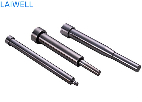 Componentes del molde de metal de DongGuan que procesan la aguja no estándar de acero de alta velocidad del sacador de tungsteno para el dado del estándar