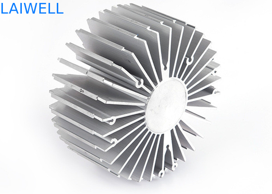 Radiador de encargo del amplificador de potencia de la aleación de aluminio con de alta resistencia