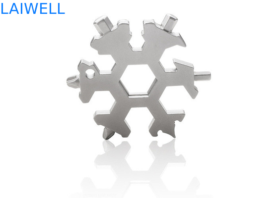60 * 60 * 6MM Multipropósito de acero inoxidable EDC Tarjeta de herramienta de embalaje de arena de botellas de metal Abridor de botellas Diseño personalizado