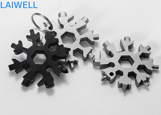 60 * 60 * 6MM Multipropósito de acero inoxidable EDC Tarjeta de herramienta de embalaje de arena de botellas de metal Abridor de botellas Diseño personalizado