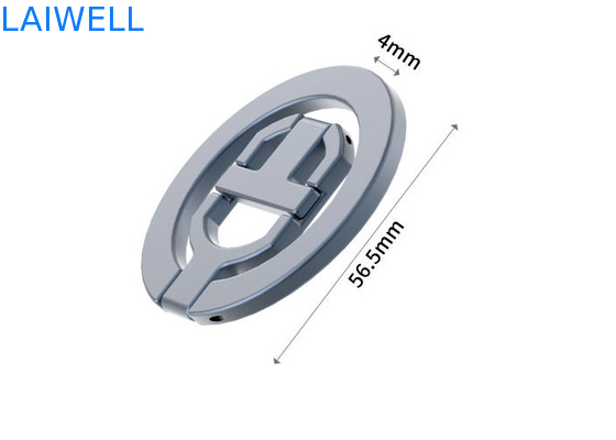 56.5*4MM soporte de anillo personalizado nuevo soporte de teléfono móvil magnético de aleación de zinc ultra delgado