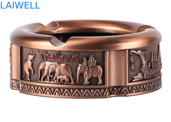 82*32MM Color de bronce de aleación de zin personalizable portable de metal fundido por inyección de cenizas
