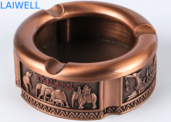 82*32MM Color de bronce de aleación de zin personalizable portable de metal fundido por inyección de cenizas