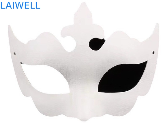 Máscara de bagazo de color blanco durable y sostenible para reutilizar y ser amigable con el medio ambiente