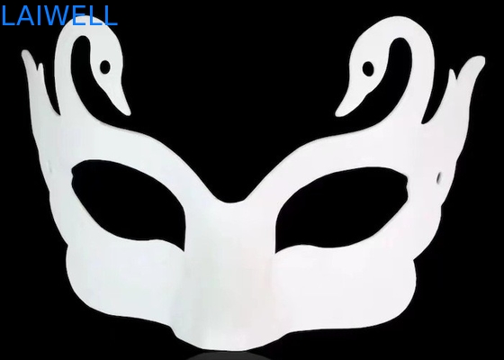 Máscara de bagazo de color blanco durable y sostenible para reutilizar y ser amigable con el medio ambiente