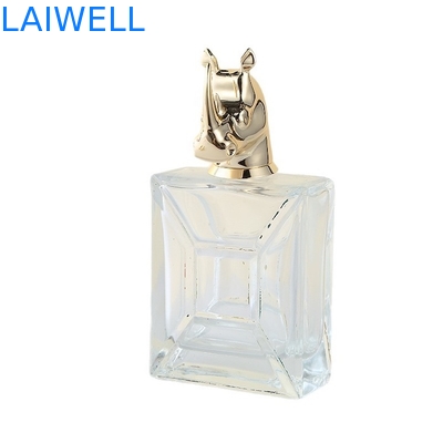 Tapones de perfume personalizables con diseño de animales, chapado en oro, aleación de zinc fundido a presión, aptos para la mayoría de los frascos de perfume