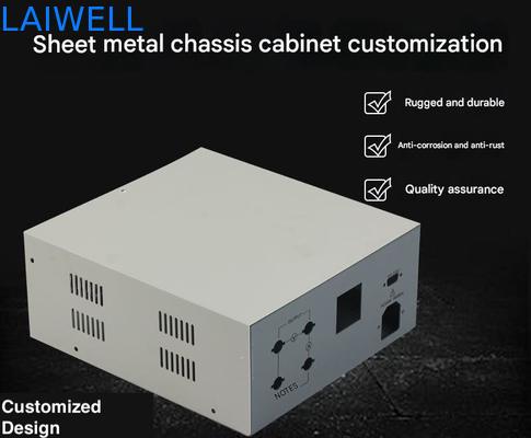 Cabinete de chapa de procesamiento de chapa de metal personalizable con espesor OEM / ODM 0,5 mm-10 mm