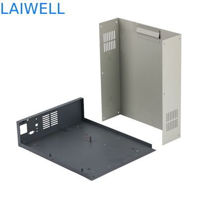 Chasis de procesamiento de chapa de acero laminado en caliente personalizado con una tolerancia de ±0.1 mm. Resultados garantizados
