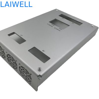 Impresión de serigrafía personalizada Anodizado de chapa de aluminio de procesamiento de metal Chasis de corte con láser de cáscara Doblaje sin costuras