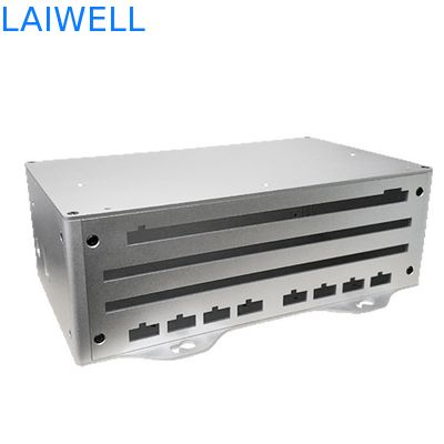 Procesamiento de chapa metálica de construcción Acabado anodizado Gabinete y chasis de aluminio personalizados