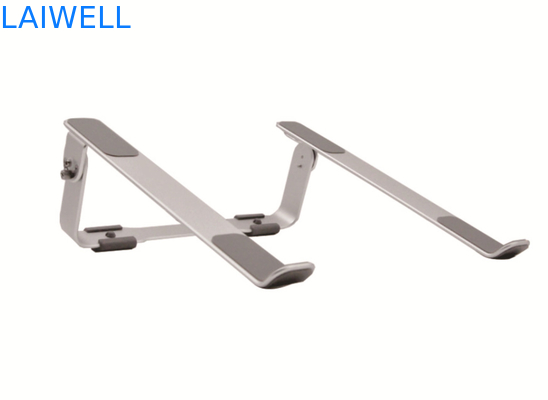 Tenedor del metal del ordenador portátil del ajuste 3m m de la sección del minimalismo 4 que dobla el soporte de Ipad