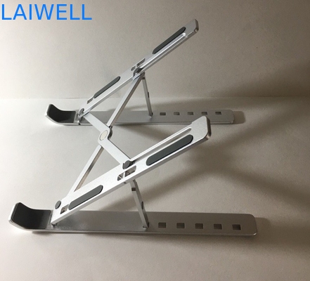 Sellado del soporte plegable del Macbook Pro de 4m m que trabaja a máquina/del tenedor de aluminio de Ipad