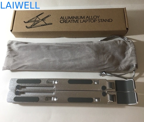 Sellado del soporte plegable del Macbook Pro de 4m m que trabaja a máquina/del tenedor de aluminio de Ipad