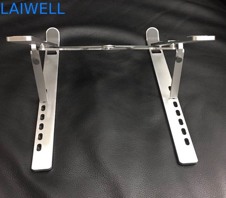 Torno del CNC que trabaja a máquina el artículo del soporte de la lectura de la tableta 250g/del soporte de Macbook del plegamiento