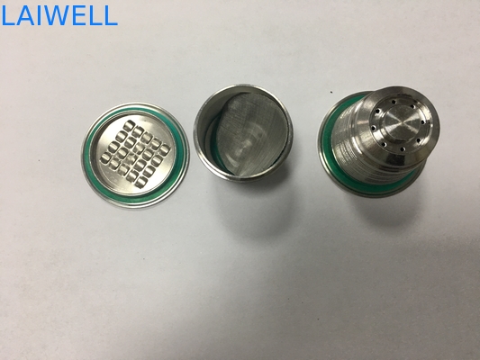 Torno del CNC que trabaja a máquina la cápsula del café SS304/la taza reutilizables del filtro de café