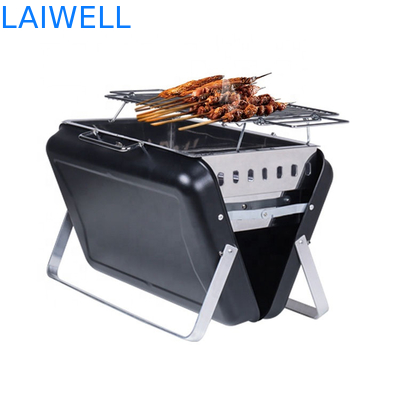 los 40.5*27.5*9cm el acerocromo Oven Foldable Charcoal Grill que acampaba portátil