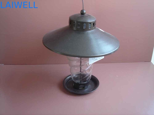 Alimentador modificado para requisitos particulares a prueba de mal tiempo del cacahuete del metal del alimentador del pájaro de la ejecución del metal