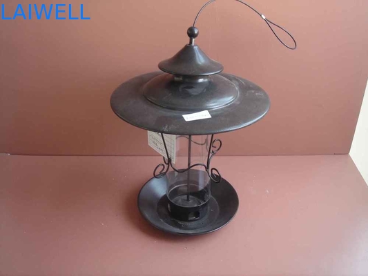 Alimentador modificado para requisitos particulares a prueba de mal tiempo del cacahuete del metal del alimentador del pájaro de la ejecución del metal