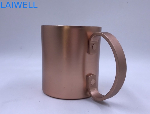 Tazas de cerveza de anodización clásicas del aluminio de los electrodomésticos 400ML del metal de 1.0m m