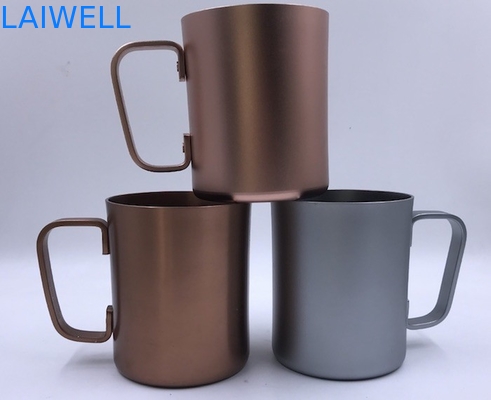Tazas de cerveza de anodización clásicas del aluminio de los electrodomésticos 400ML del metal de 1.0m m