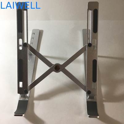 Tenedor ajustable de Ipad del metal 250g del soporte a prueba de polvo portátil del ordenador portátil para el escritorio