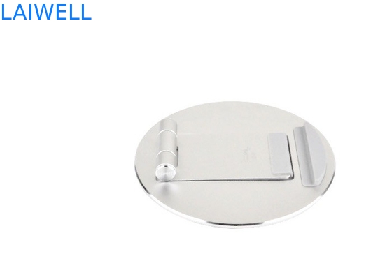 Tenedor ergonómico plegable delgado del teléfono móvil del soporte del ordenador portátil del metal de 147*147m m