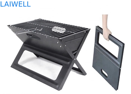 Fácil instalación plegable portátil de la parrilla de la barbacoa del diámetro del SGS los 45cm/de la parrilla del carbón de leña del metal
