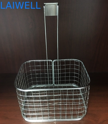 Alambre que platea de plata Mesh Hanging Baskets de los electrodomésticos del metal SS304