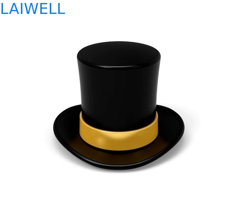 Tapones de botella de perfume de aleación de zinc ecológicos con diseño clásico de gorra de caballero para marca personalizada