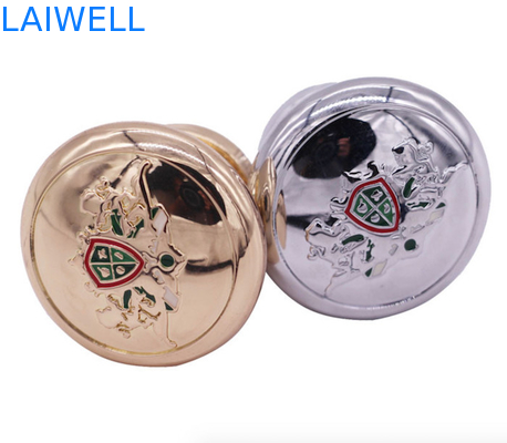 Productos de la aleación del cinc del OEM Logo Printing Perfume Bottle Lid