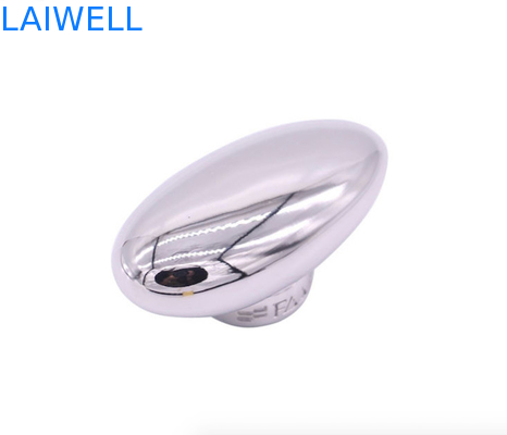 Casquillo plateado cromo de lujo Eco del perfume del metal de la moda amistoso
