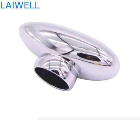 Casquillo plateado cromo de lujo Eco del perfume del metal de la moda amistoso