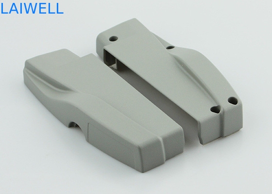 Polido y chorro de arena fundición a presión de metal para instrumentos médicos piezas de repuesto en color gris con marca personalizada